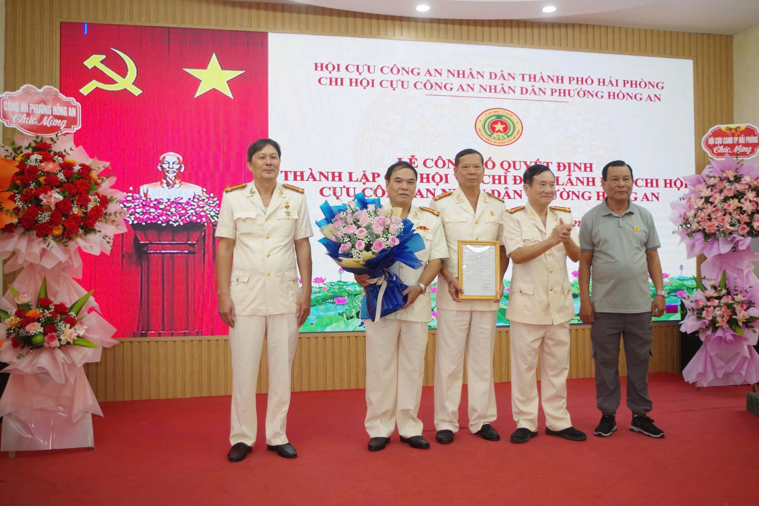 Thành lập Chi hội Cựu CAND phường Hồng An